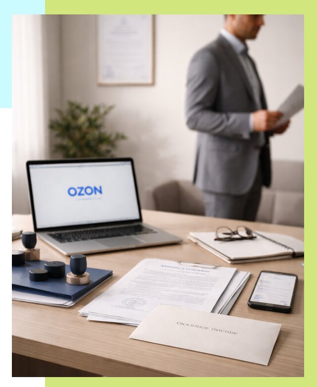 Отказное письмо для Ozon в Шуе от 3598 р. | Сертэкс